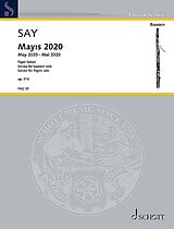 Fazil Say Notenblätter Mayis 2020 op.91d