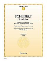 Franz Schubert Notenblätter Ständchen