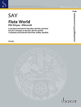 Fazil Say Notenblätter Flute World op. 84