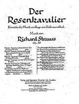 Richard Strauss Notenblätter Mit ihren Augen voll Tränen aus Der Rosenkavalier