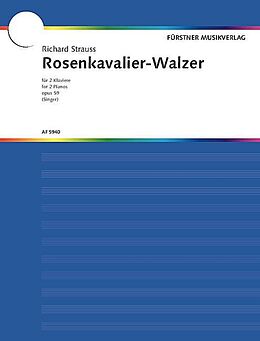 Richard Strauss Notenblätter Der Rosenkavalier op. 59 - Walzer