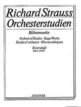 Richard Strauss Notenblätter Orchesterstudien aus seinen Bühnenwerken Band 2