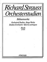 Richard Strauss Notenblätter Orchesterstudien aus Bühnenwerken