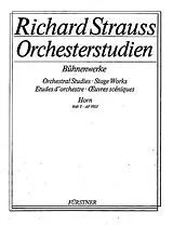 Richard Strauss Notenblätter ORCHESTERSTUDIEN BAND 3