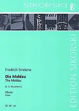 Bedrich Smetana Notenblätter Die Moldau