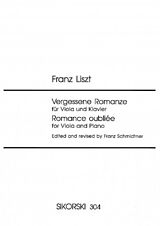 Franz Liszt Notenblätter Romance oubliée