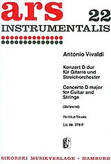 Antonio Vivaldi Notenblätter Konzert D-Dur