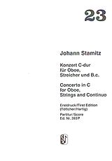 Johann Wenzel Anton Stamitz Notenblätter Konzert in C-Dur