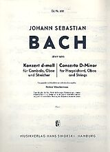 Johann Sebastian Bach Notenblätter Konzert d-Moll BWV1059 für Cembalo