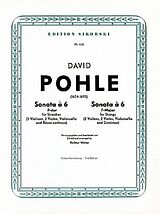David Pohle Notenblätter Sonata a 6 für 3 Violinen, 2