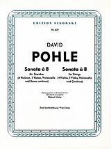 David Pohle Notenblätter Sonata a 8 für 4 Violinen, 3 Violen