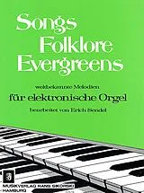  Notenblätter Songs, Folklore, Evergreensfür elektronische Orgel