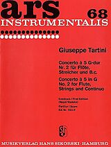 Giuseppe Tartini Notenblätter Concerto à 5 Nr.2 G-Dur
