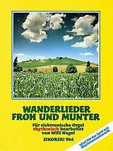  Notenblätter WANDERLIEDER FROH UND MUNTER