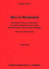 Jens-Peter Ostendorf Notenblätter Alice im Wunderland Musical
