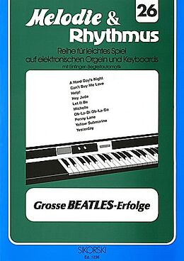  Notenblätter Grosse Beatles-Erfolge