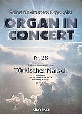Wolfgang Amadeus Mozart Notenblätter Türkischer Marsch KV331