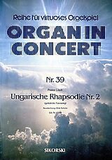 Franz Liszt Notenblätter Ungarische Rhapsodie Nr. 2