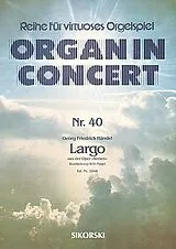 Georg Friedrich Händel Notenblätter Largo aus Xerxes