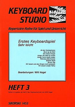  Notenblätter Erstes Keyboardspiel Band 3