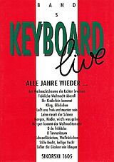  Notenblätter Keyboard live Band 5