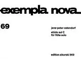 Jens-Peter Ostendorf Notenblätter ETUEDE SUL C FUER FLOETE SOLO