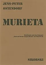 Jens-Peter Ostendorf Notenblätter Murieta