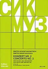 Dimitri Schostakowitsch Notenblätter Konzert Nr. 2 op.129