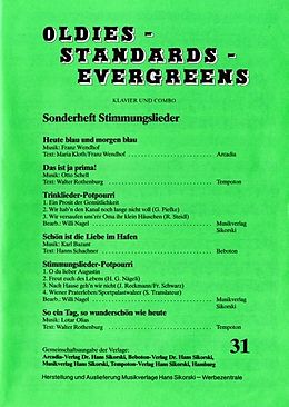  Notenblätter Oldies Standards Evergreens Band 31