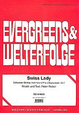 Peter Reber Notenblätter Swiss LadyEinzelausgabe (en)
