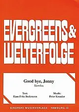 Peter Kreuder Notenblätter Good bye Jonny