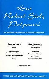 Robert Stolz Notenblätter Potpourri für Combo