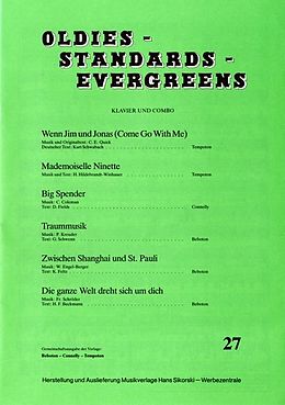  Notenblätter Oldies Standards Evergreens Band 27