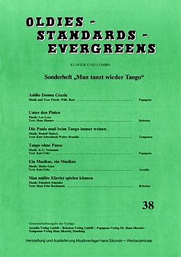  Notenblätter Oldies Standards Evergreens Band 38