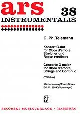 Georg Philipp Telemann Notenblätter Konzert G-Dur TWV51-G3 für