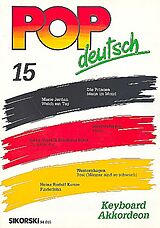  Notenblätter Pop deutsch Band 15