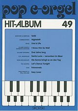  Notenblätter Pop E-Orgel Hit-Album Band 49