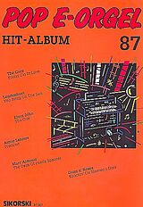  Notenblätter Pop E-Orgel Hit-Album Band 87
