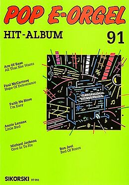  Notenblätter POP E-ORGEL HIT-ALBUM BAND 91