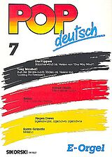  Notenblätter Pop Deutsch Band 7für E-Orgel