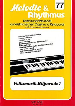  Notenblätter Volksmusik Hitparade 7