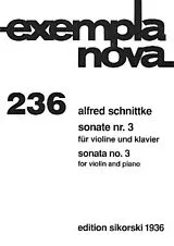 Alfred Schnittke Notenblätter Sonate Nr.3