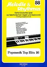  Notenblätter Popmusik Top Hits 16