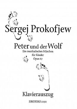 Serge Prokofieff Notenblätter Peter und der Wolf op.67
