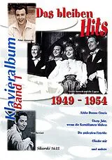  Notenblätter Das bleiben Hits Band 1 (1949-1954)