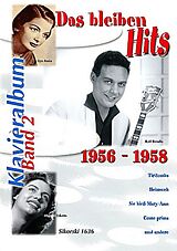  Notenblätter Das bleiben Hits Band 2 (1956-1958)
