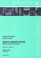 Serge Prokofieff Notenblätter Romeo und Julia (Suite)