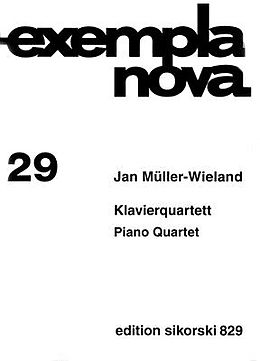Jan Müller-Wieland Notenblätter Quartett