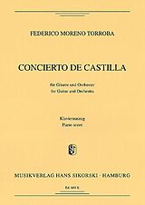Federico Moreno Torroba Notenblätter Kastilianisches Konzert für