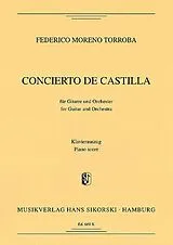 Federico Moreno Torroba Notenblätter Kastilianisches Konzert für